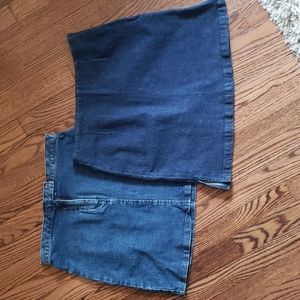 Denim mini skirt bundle (2)